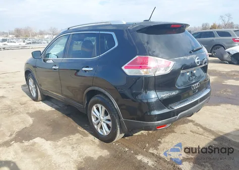 2016 Nissan Rogue Sv from USA, damaged, VIN KNMAT2MT0GP629254